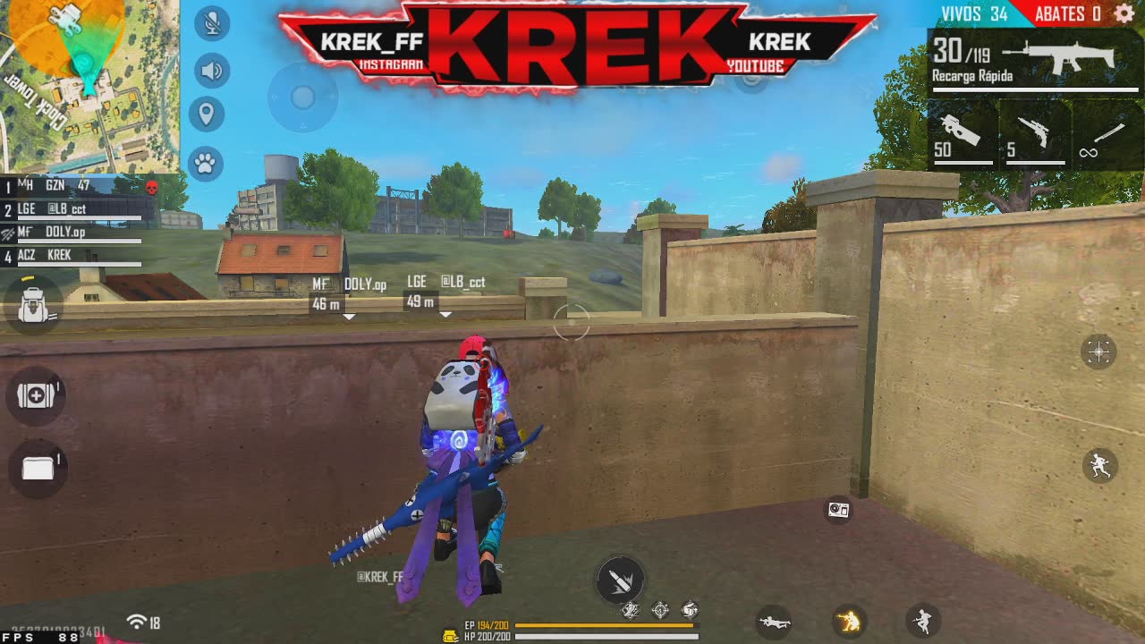 free fire krek