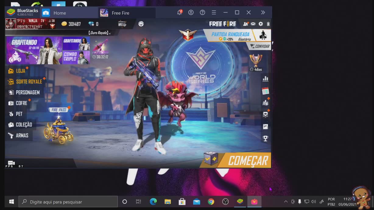 Ninja Free Fire Live Stream Video Watch Ninja Playing Free Fire Nimo TV